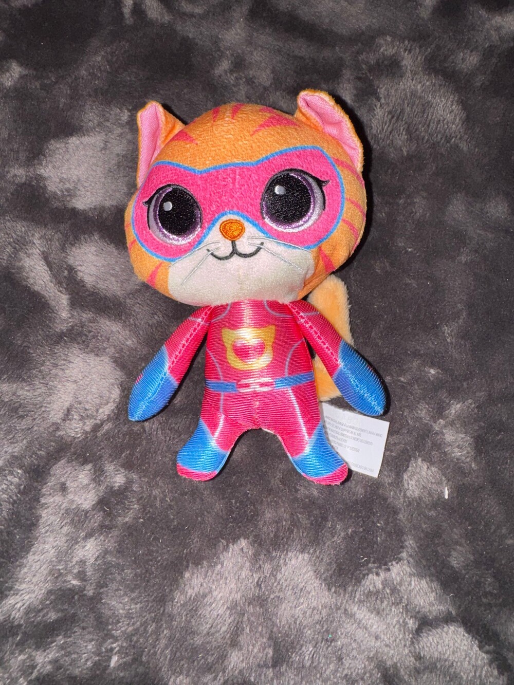 Disney Superkitties Cat Plush Toy Polyester Superhero Character
